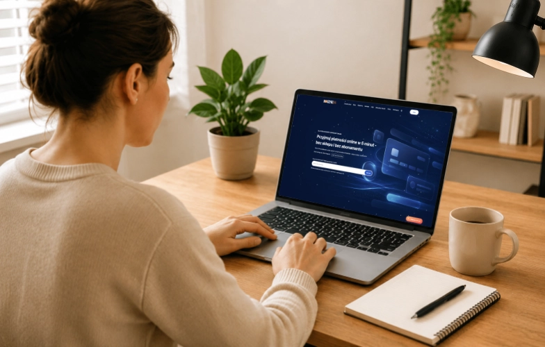 Przykład płatności zaliczki online w Koszyki24