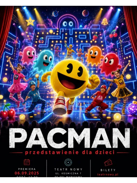 Pacman - przedstawienie dla dzieci
