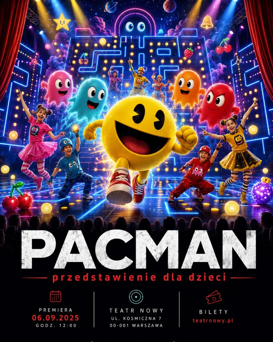 Pacman - przedstawienie dla dzieci