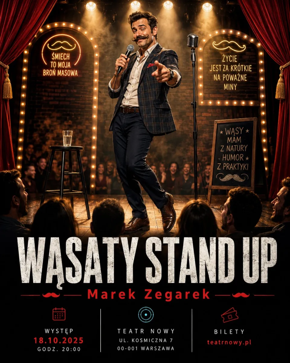 Wąsaty stand up - Marek Zegarek