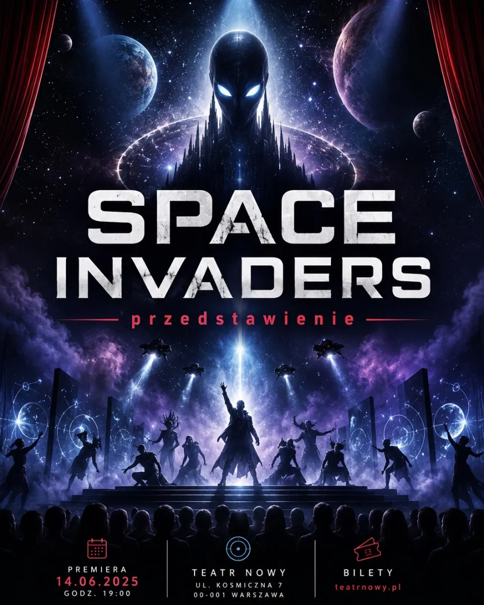 Space invaders - widowisko taneczne